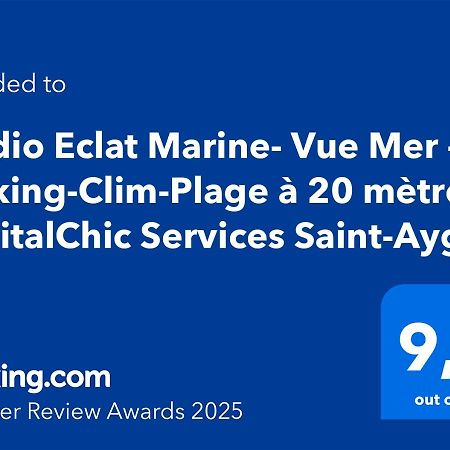 Studio Eclat Marine 3 Etoiles - Vue Mer - Parking-Clim-Plage A 20 Metres - Capitalchic Services Saint-Aygulf Fréjus Εξωτερικό φωτογραφία